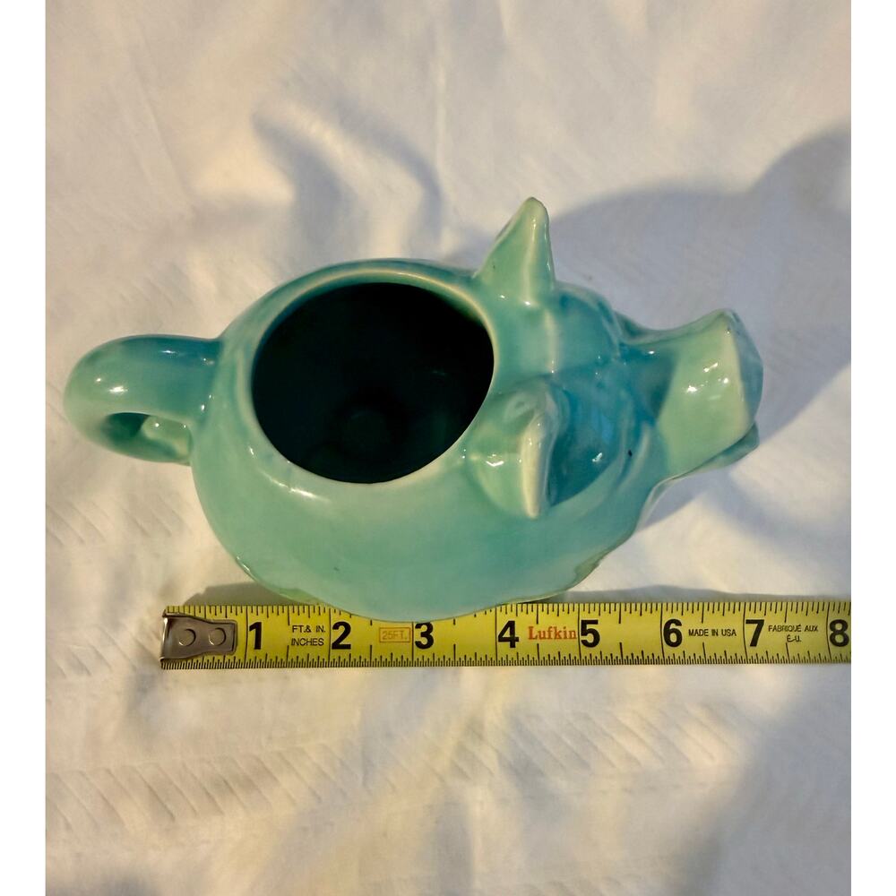 Vintage ceramic pig pitcher 1950s - Picture 8 of 14